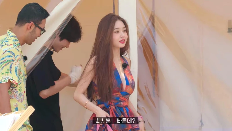 宋智雅 優雅雪紡洋裝 宋智雅 優雅雪紡洋裝