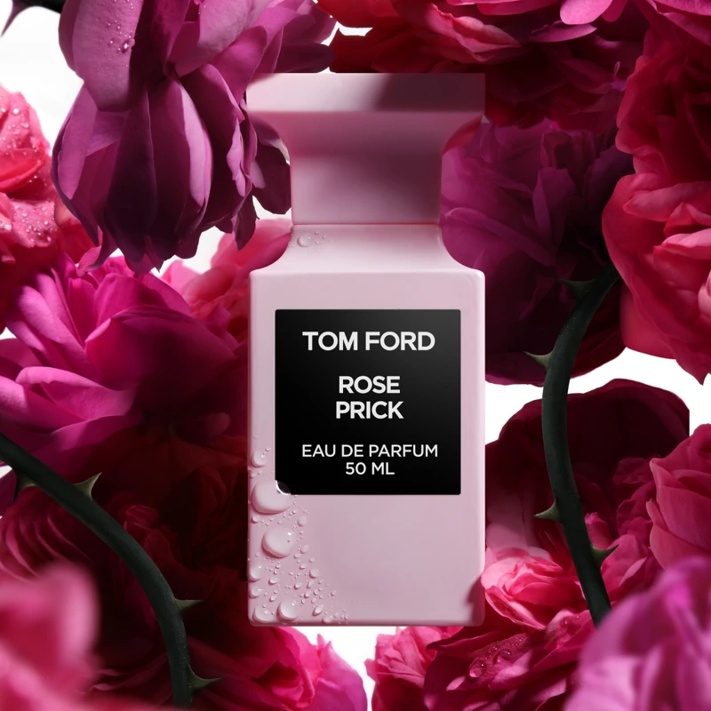 TOM FORD私人調香系列ROSE PRICK禁忌玫瑰形象圖。 TOM FORD私人調香系列ROSE PRICK禁忌玫瑰形象圖。