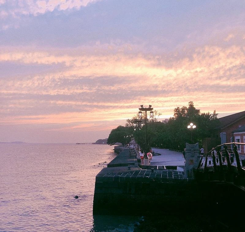 攝於淡水河畔／celine