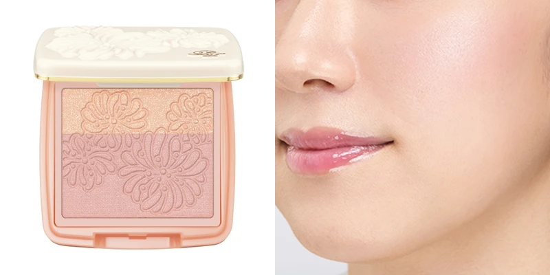 PAUL & JOE西洋菊雙色腮紅(#01粉紅香檳),蕊+西洋菊眼頰彩盒NT1,060、蕊+貓絨絨限量眼頰彩盒,NT1,350 PAUL & JOE西洋菊雙色腮紅(#01粉紅香檳),蕊+西洋菊眼頰彩盒NT1,060、蕊+貓絨絨限量眼頰彩盒,NT1,350