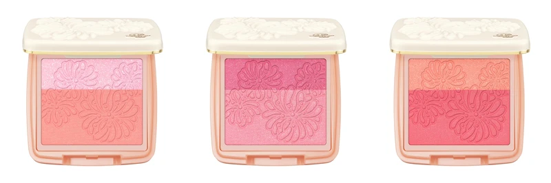 PAUL & JOE西洋菊雙色腮紅(#02棉花糖、#03小公主、#04泡泡糖),蕊+西洋菊眼頰彩盒NT1,060、蕊+貓絨絨限量眼頰彩盒,NT1,350 PAUL & JOE西洋菊雙色腮紅(#02棉花糖、#03小公主、#04泡泡糖),蕊+西洋菊眼頰彩盒NT1,060、蕊+貓絨絨限量眼頰彩盒,NT1,350