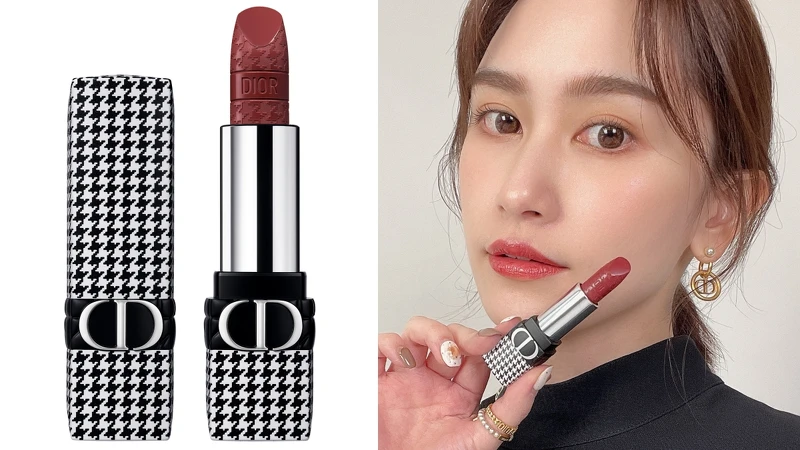 DIOR迪奧藍星唇膏經典NEW LOOK(#728玫瑰可可)3.5g,NT1,600 DIOR迪奧藍星唇膏經典NEW LOOK(#728玫瑰可可)3.5g,NT1,600