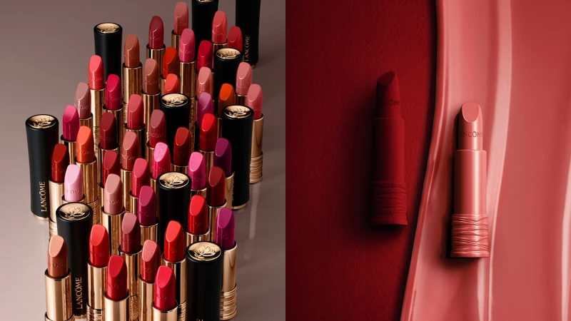 LANCOME蘭蔻絕對完美唇膏全系列包含絕對完美唇膏39色(又分成Drama Mattie絲絨霧感、Cream絲緞霜感兩種質地)、絕對完美護唇膏2色。 LANCOME蘭蔻絕對完美唇膏全系列包含絕對完美唇膏39色(又分成Drama Mattie絲絨霧感、Cream絲緞霜感兩種質地)、絕對完美護唇膏2色。