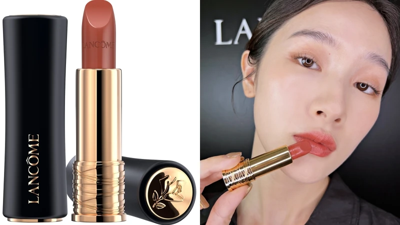 LANCOME蘭蔻絕對完美唇膏(絲緞霜感#274培茶拿鐵),NT1,250 LANCOME蘭蔻絕對完美唇膏(絲緞霜感#274培茶拿鐵),NT1,250