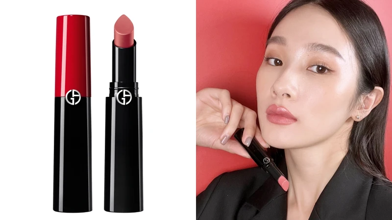 Giorgio Armani奢華絲緞訂製唇膏(#503),NT1,400 Giorgio Armani奢華絲緞訂製唇膏(#503),NT1,400