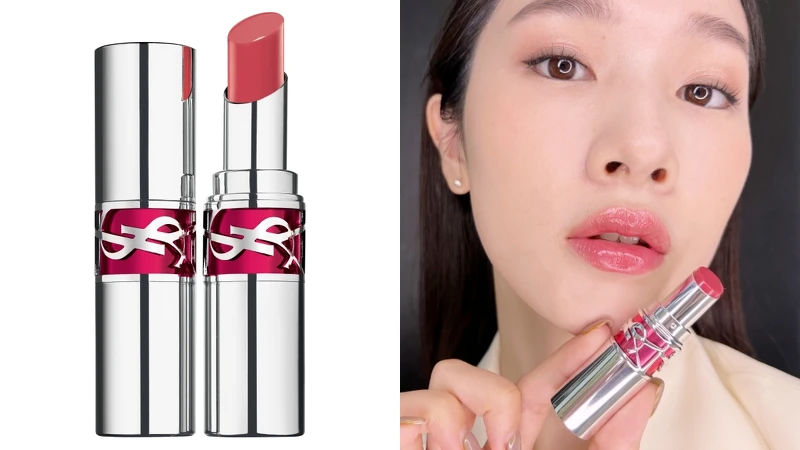 YSL情挑誘吻晶亮蜜唇膏(#5甜心草莓),NT1,380 YSL情挑誘吻晶亮蜜唇膏(#5甜心草莓),NT1,380