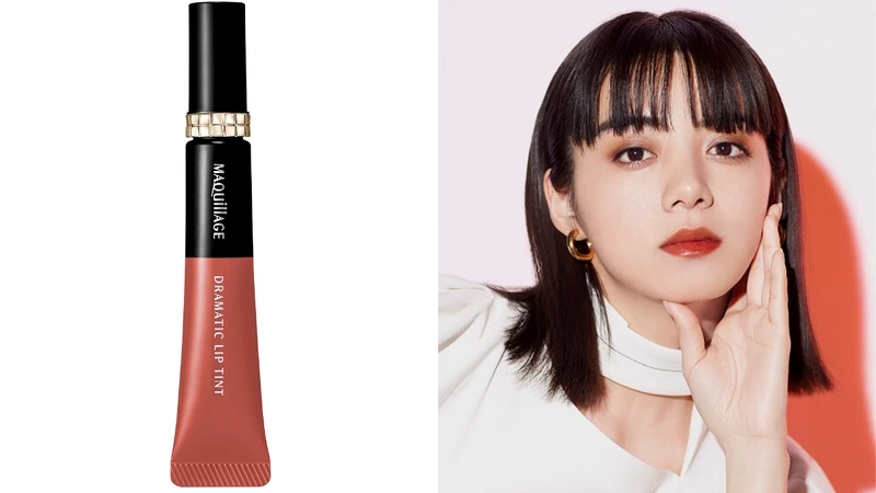 MAQuillAGE心機彩粧心機星魅柔光嫩唇釉由日本潮模池田依來沙擔任代言人。 MAQuillAGE心機彩粧心機星魅柔光嫩唇釉由日本潮模池田依來沙擔任代言人。