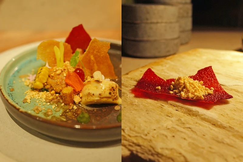 食材玉米為此道的主角。