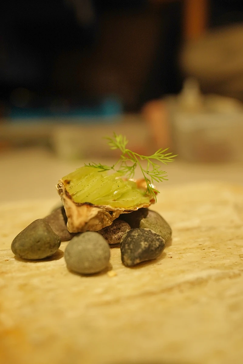 做工精緻的海鮮料理。