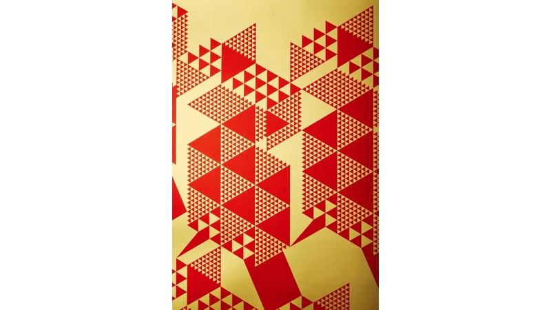 以東方幸運數字「6」與THREE「3」的元素為視覺主軸。 以東方幸運數字「6」與THREE「3」的元素為視覺主軸。