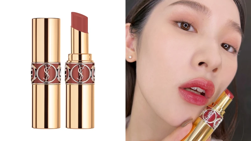 YSL情挑誘光水唇膏(#154曖昧蜜桃),NT1,360 YSL情挑誘光水唇膏(#154曖昧蜜桃),NT1,360