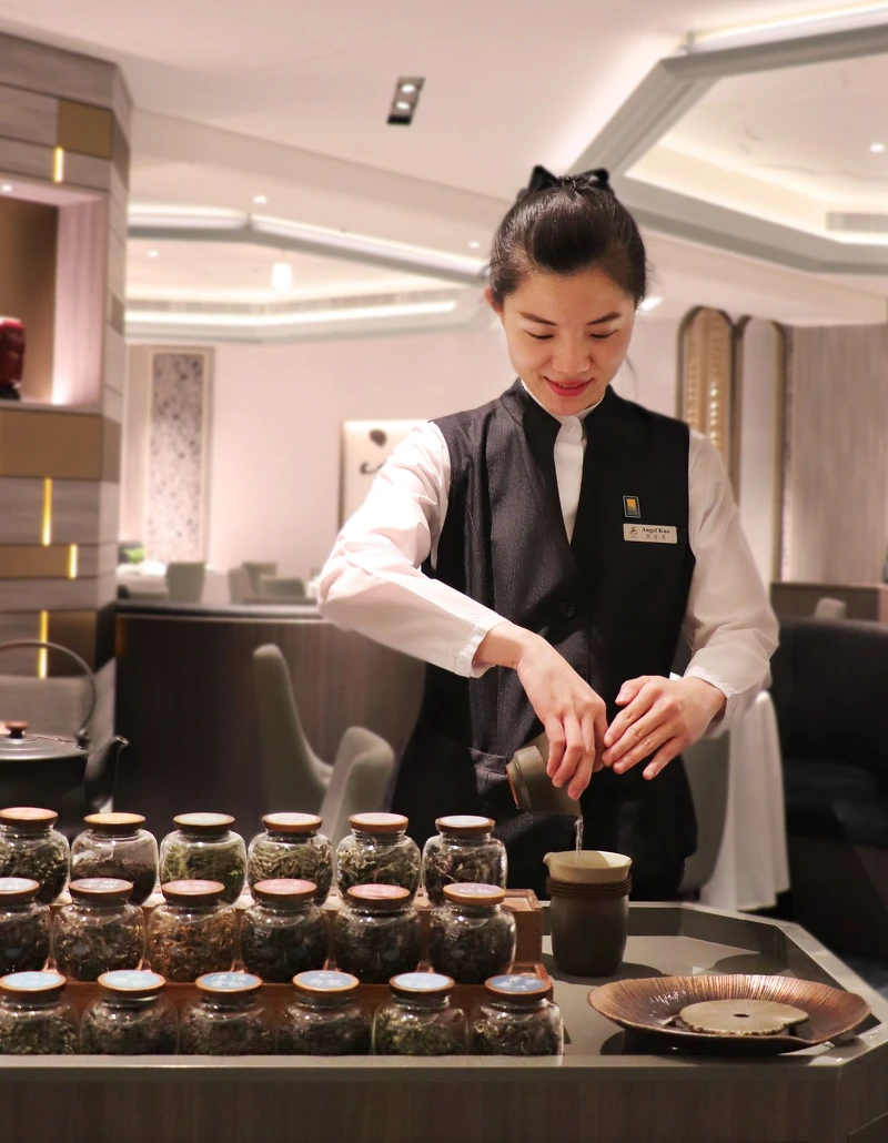 天香樓提供餐茶搭配(Tea Pairing)。 天香樓提供餐茶搭配(Tea Pairing)。