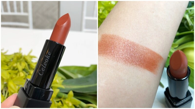 Celvoke彩妝明星商品玩色訂製唇膏#09 Terracotta。(Celvoke彩妝明星商品玩色訂製唇膏#09 Terracotta。