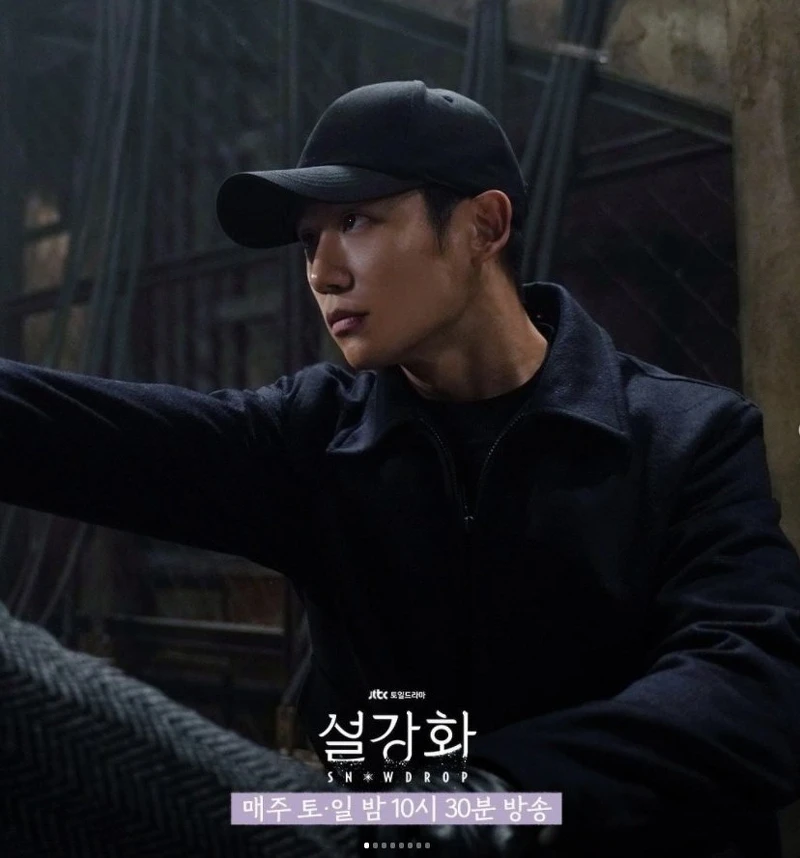 黑系特工酷哥打鬥名場面也是超多，人狠話不多的角色設定加上丁海寅超犯規的顏値，就算不談戀愛M編也能看很久~