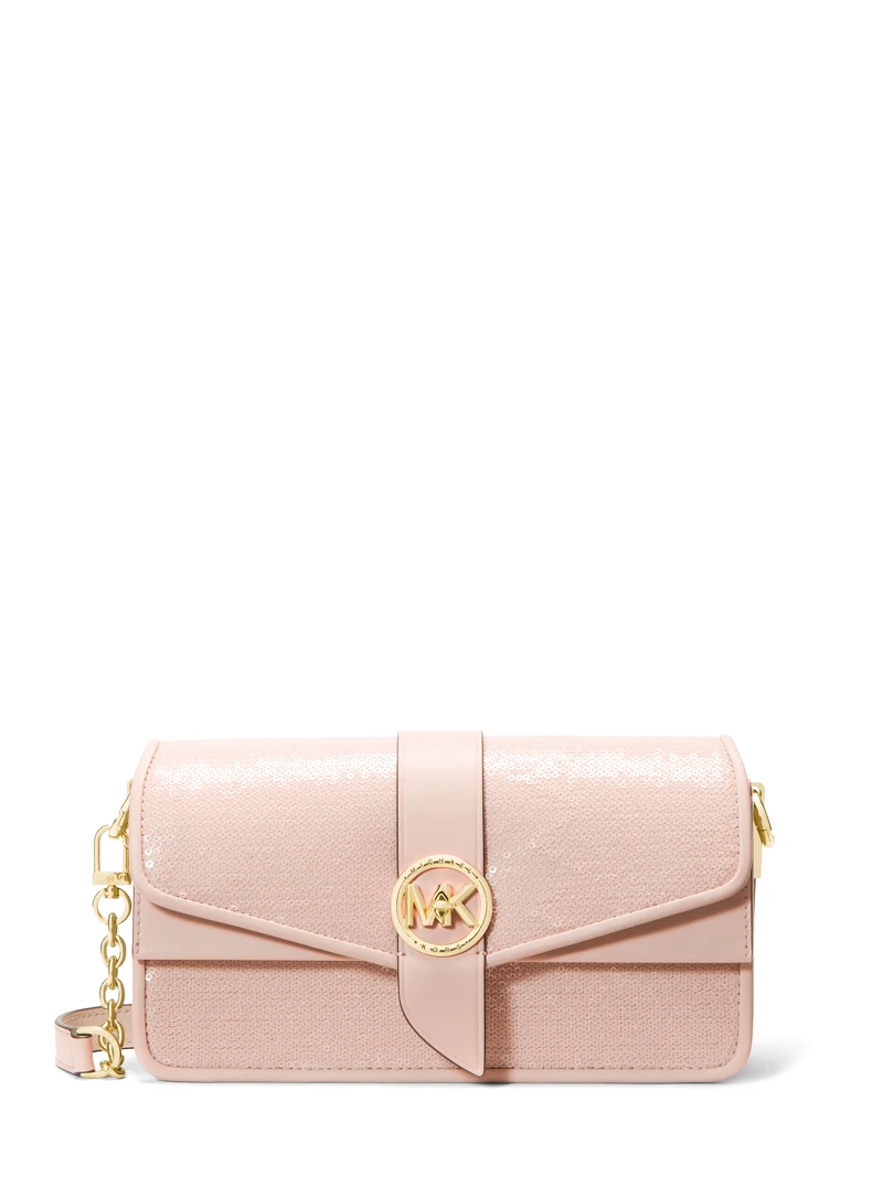 Michael Kors Greenwich亮片鏈帶包,售價NT$19,000 Michael Kors Greenwich亮片鏈帶包,售價NT$19,000