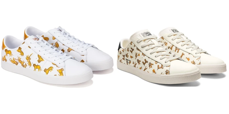 Onitsuka虎年限定成人鞋（左）NT$ 3,980 （右）NT$3,880