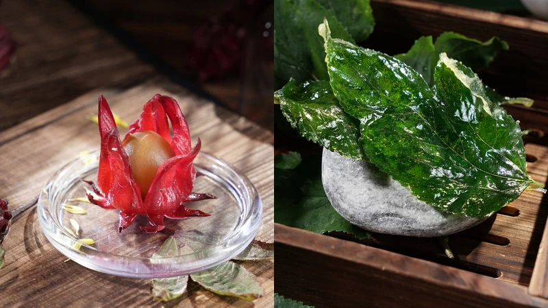 「宓妃輕脆不清翠」、「ㄧ起品滄海桑田」 「宓妃輕脆不清翠」、「ㄧ起品滄海桑田」