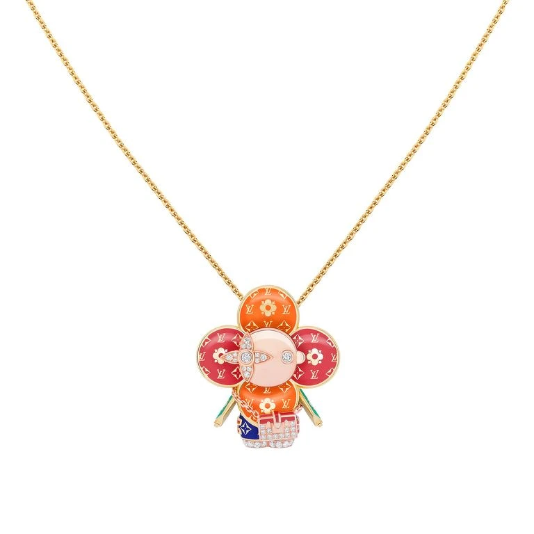 LV吉祥物vivienne珠寶項鍊/別針 LV吉祥物vivienne珠寶項鍊/別針