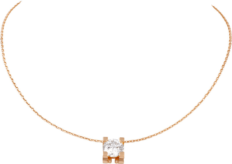 C de Cartier鑽石項鍊，0.5克拉起，NT$193,000起