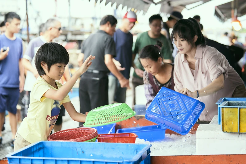 楊采妮、呂雪鳳戲裡戲外都相當疼愛白潤音 楊采妮、呂雪鳳戲裡戲外都相當疼愛白潤音