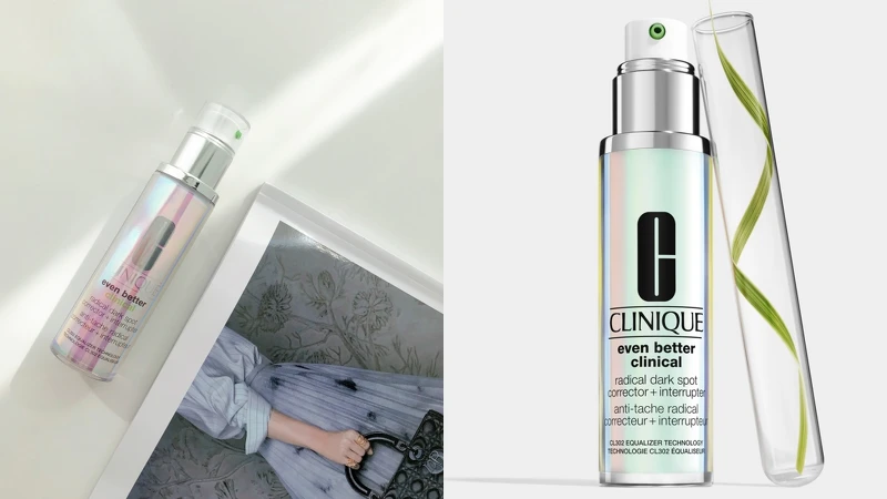 倩碧超激光勻淨白淡斑精粹情境圖。 倩碧超激光勻淨白淡斑精粹情境圖。