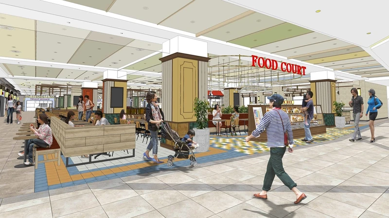 美食廣場區 美食廣場區