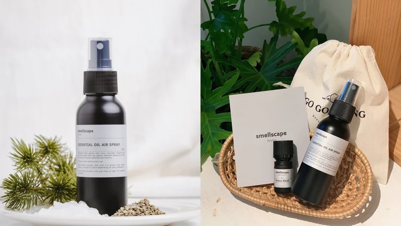 smellscape草本精油噴霧乾洗手DIY組合，NT450(圖/Pinkoi提供)。