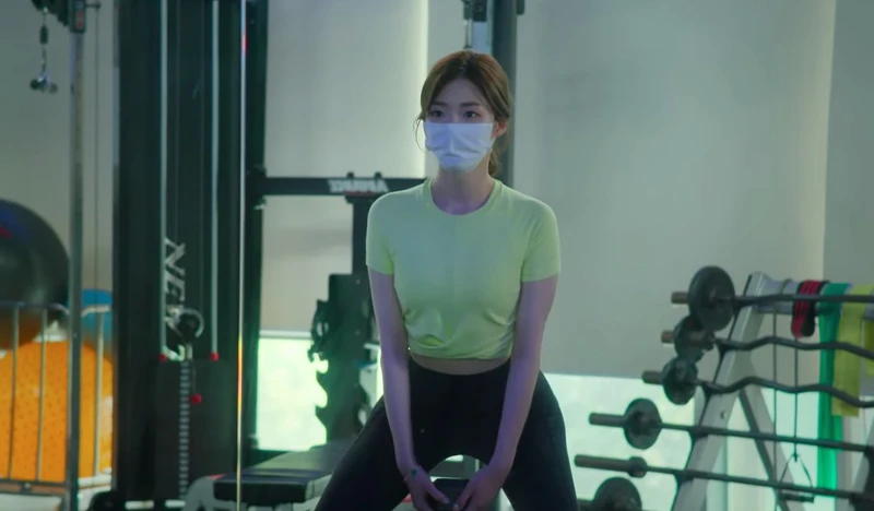 申芝燕健身畫面不真實? 申芝燕健身畫面不真實?