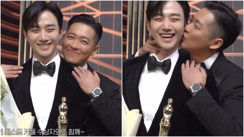 金科長龍律CP 南宮珉再度偷親李俊昊成功! Photo/ 이준호 LEE JUNHO YouTube