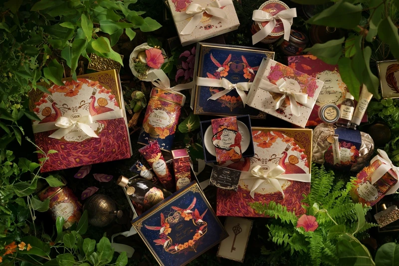 SABON禮盒情境圖。 SABON禮盒情境圖。