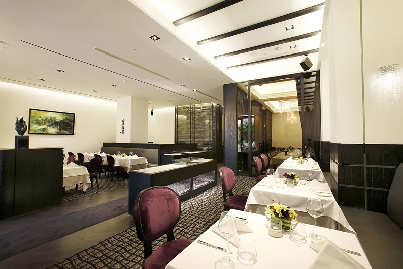 Thomas Chien Restaurant 法式餐廳。 Thomas Chien Restaurant 法式餐廳。