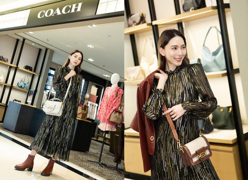 (左)HERO肩揹手袋 推薦價25800元 (右)HERO斜揹手袋 推薦價19800元