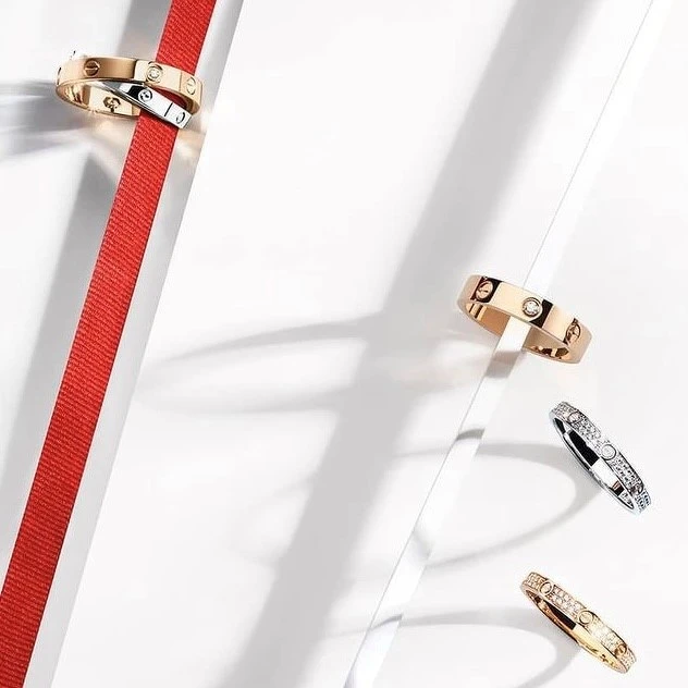 卡地亞經典鑽戒 卡地亞經典鑽戒