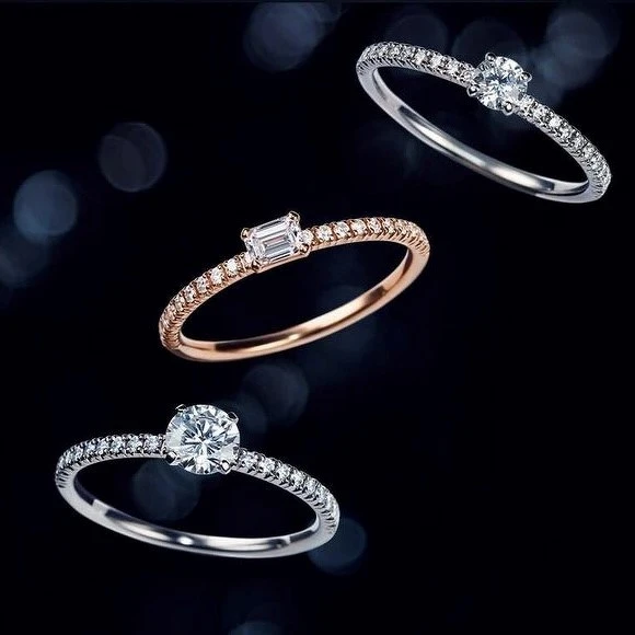 卡地亞經典鑽戒 卡地亞經典鑽戒