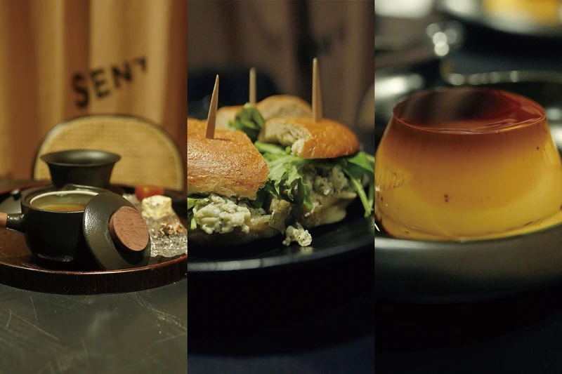 提供輕食餐點。 提供輕食餐點。