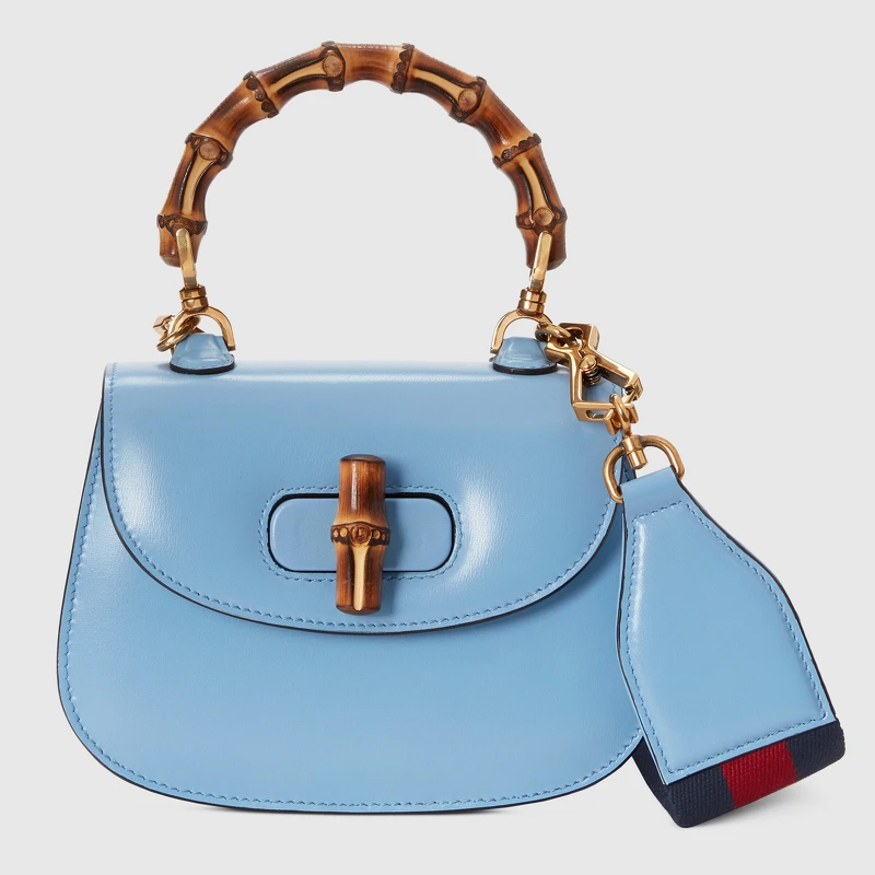 Gucci Bamboo 1947系列迷你包，NT89,900