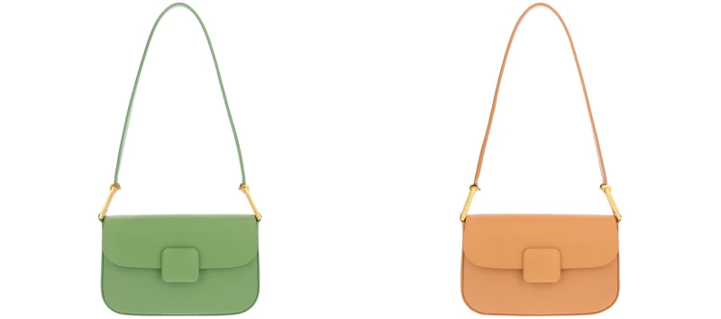 Charles & Keith Koa方釦肩背包,售價NT$2,590