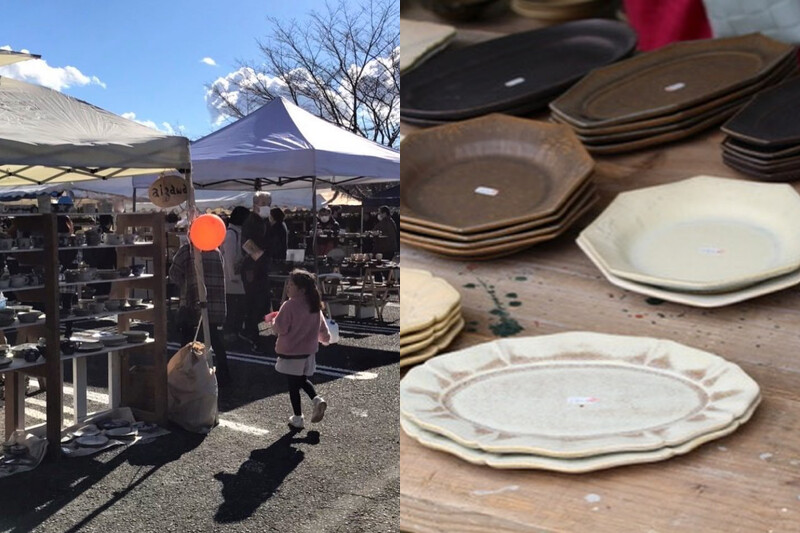 有大規模的陶器作品，是最富盛名的陶器市集。