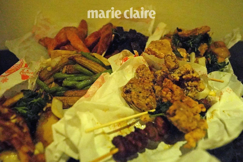 最推鹽酥雞與炸魷魚。