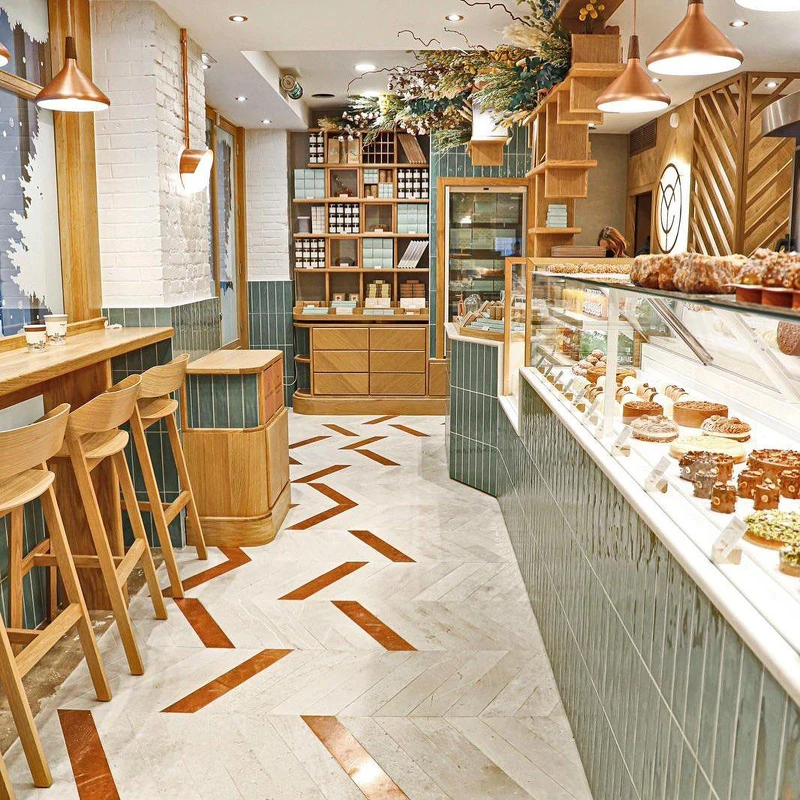 位於巴黎的「Yann Couvreur Pâtisserie」。 位於巴黎的「Yann Couvreur Pâtisserie」。