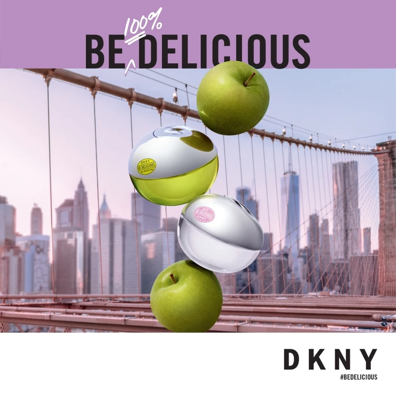 DKNY率性紫蘋果淡香精形象圖。