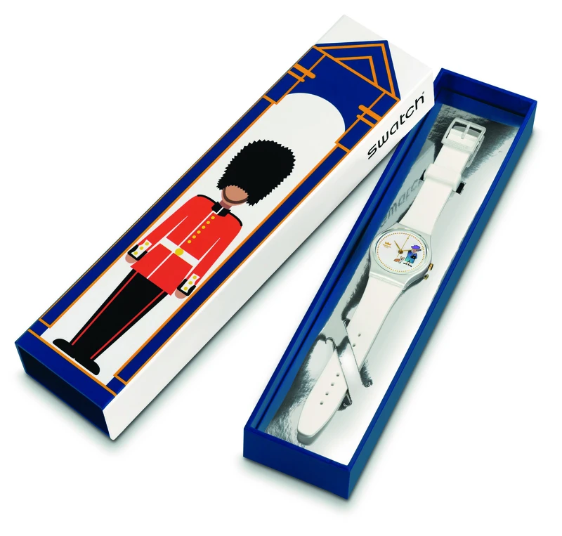 Swatch女王駕到紀念腕錶34mm，NT3,150