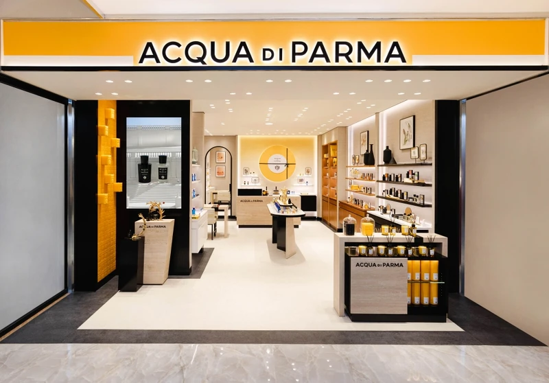 ACQUA DI PARMA台中首間旗艦店-新光三越台中中港店2022年開幕。