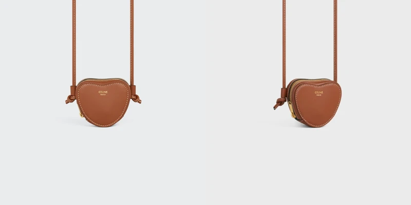 CELINE心型小牛皮迷你肩背包，NT$18,900