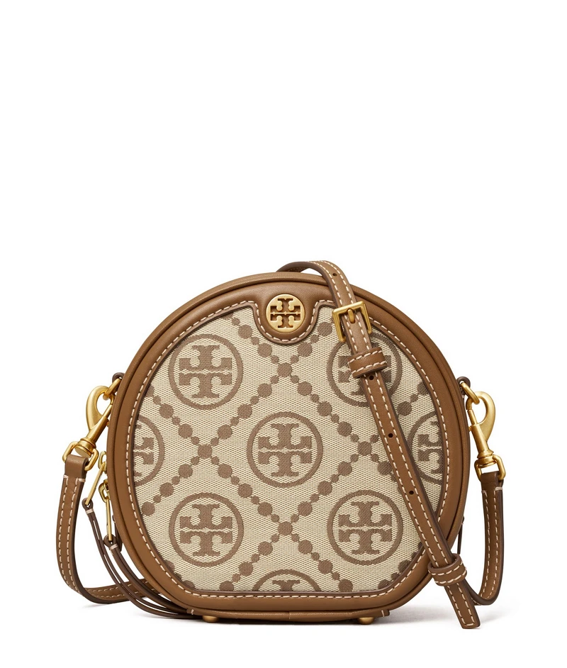 Tory Burch T Monogram滿月包(榛果棕色) Tory Burch T Monogram滿月包(榛果棕色)