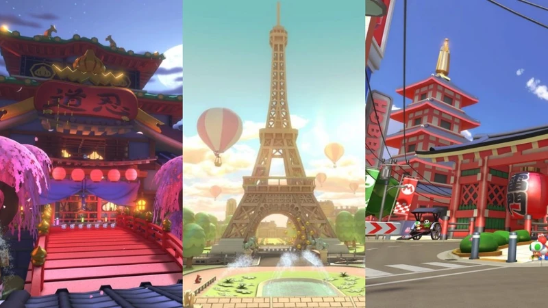 瑪利歐賽車8 DLC新增賽道