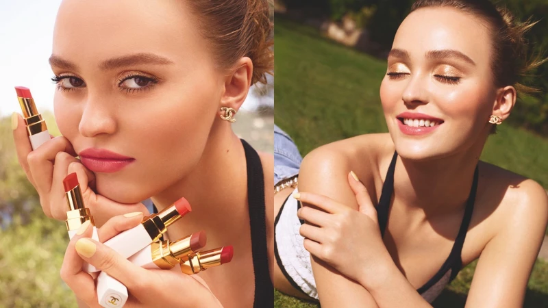 CHANEL香奈兒COCO持色潤唇膏情境圖。