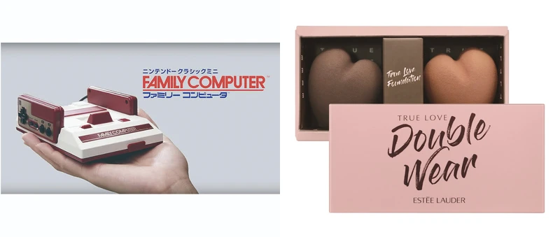 誠品線上｜任天堂FAMICOM Mini 經典迷你紅白機，特價2,250元；雅詩蘭黛 真愛美妝蛋(2入)，特價369元。