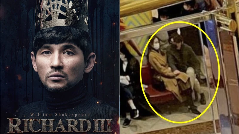 玄彬與孫藝珍手牽緊緊等待入場?後來被證實誤傳。圖源/Dispatch 玄彬與孫藝珍手牽緊緊等待入場?後來被證實誤傳。圖源/Dispatch