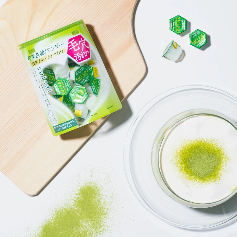 suisai淨透酵素粉N(抹茶那提香)2022年初推出限定新香氛-抹茶那提香,洗出高標準。 suisai淨透酵素粉N(抹茶那提香)2022年初推出限定新香氛-抹茶那提香,洗出高標準。